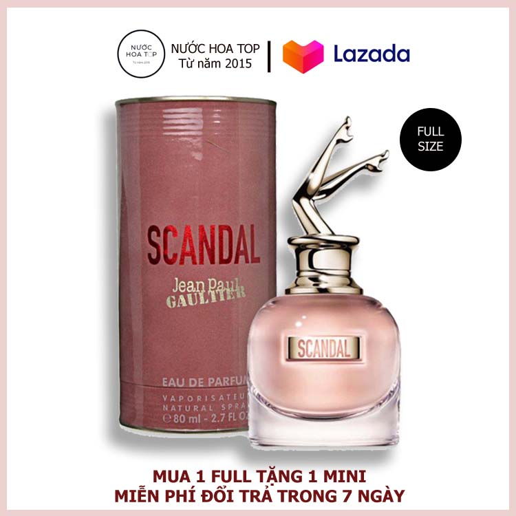 Nước Hoa Jean Paul Gaultier Scandal EDT 80ml chính hãng lưu hương 8h