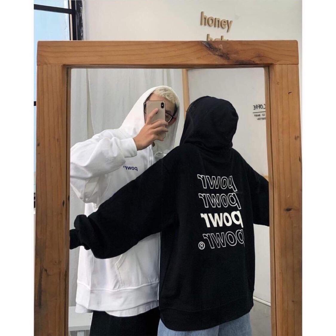 [HCM]ÁO KHOAC NAM NỮ THUN NỈ NGOẠI IN POWR CHẤT LIỂU MỀM MỊN CHUẨN FORM NÓN 2 LỚP BAO ĐẸP -TP