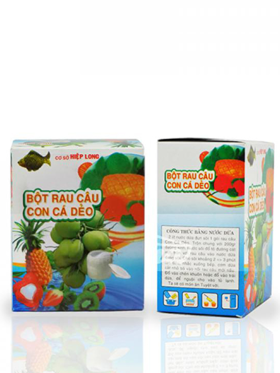 Bột rau câu con cá dẻo hiệu hiệp long