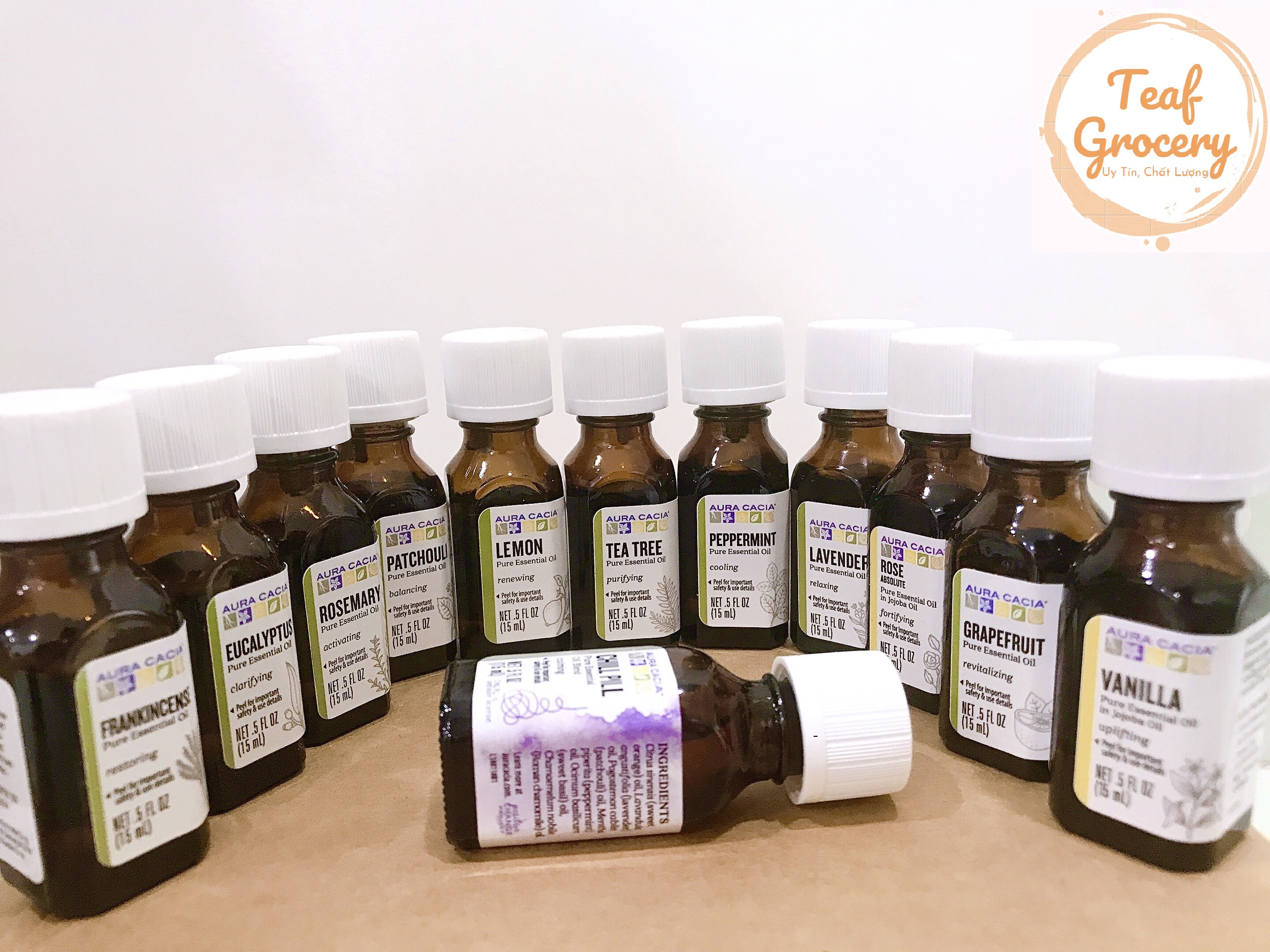 Tinh dầu Aura Cacia nguyên chất 100%