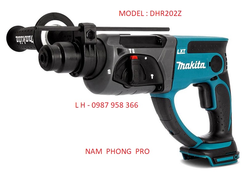 Máy khoan bê tông dùng pin Makita DHR202Z