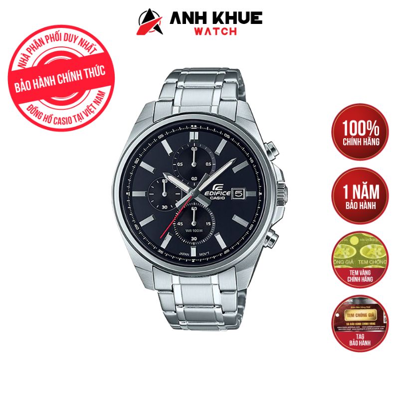 Đồng hồ casio edifice nam dây kim loại efv-610d-1avudf