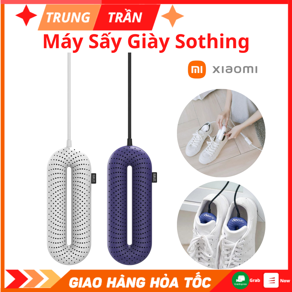 Máy sấy giày Xiaomi Sothing Zero Lofans, Sấy đa năng mọi chất liệu, Diệt khuẩn, Khử mùi hôi. Chế độ hẹn giờ thông minh. Bảo hành Chính hãng 1 năm Máy sấy giày khử mùi hôi Máy sấy giày thông minh Máy sấy diệt khuẩn Sấy khô giày