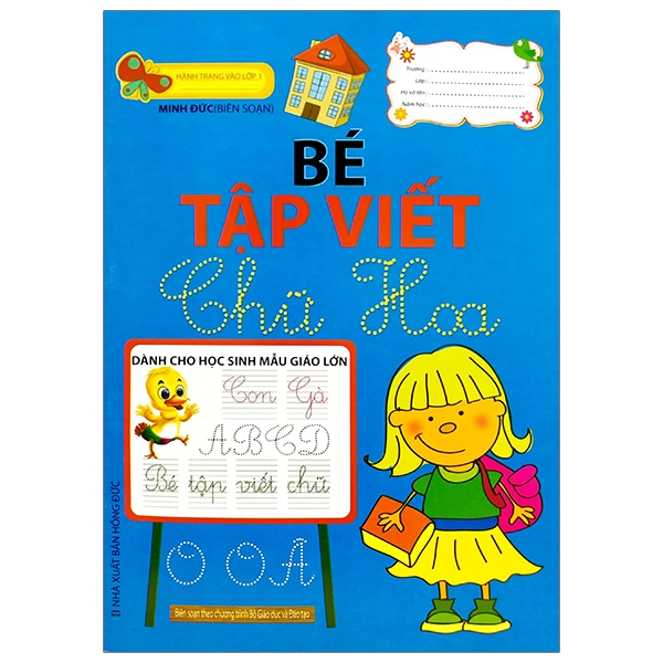Fahasa - hành trang vào lớp một - bé tập viết chữ hoa