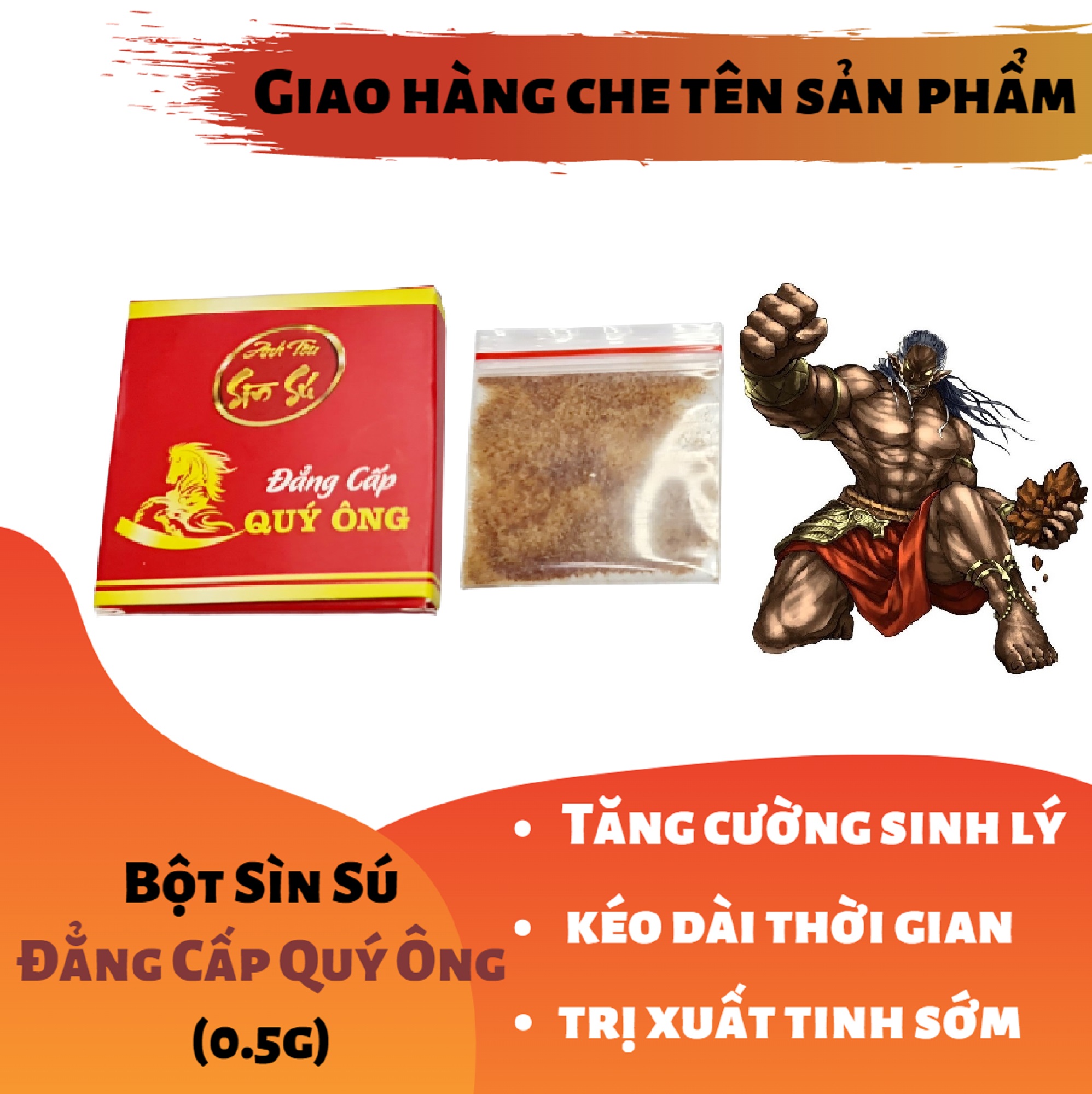 Thảo dược SÌN BỘT ĐẲNG CẤP QUÝ ÔNG nam gói 0.5g