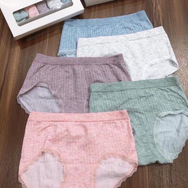 Combo 05 quần lót nữ muji