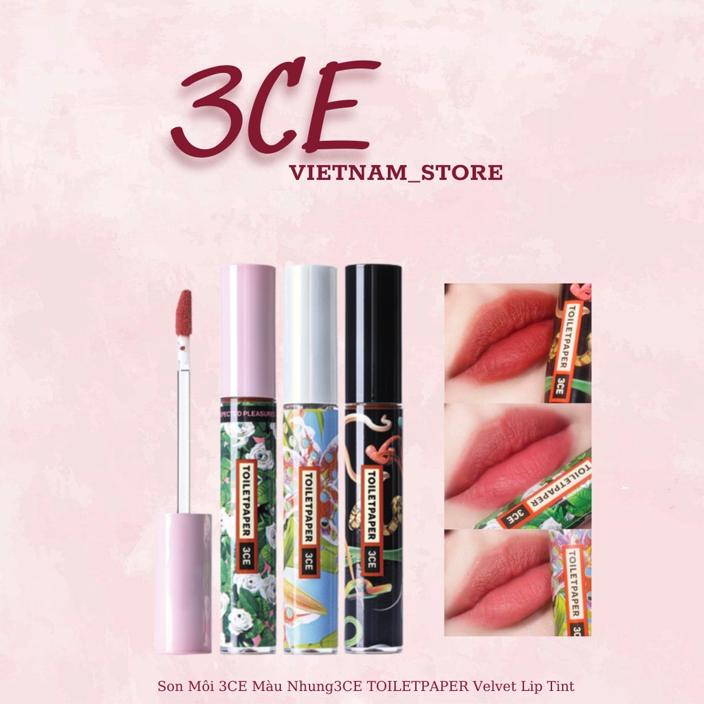 Son kem 3ce velvet lip tint
