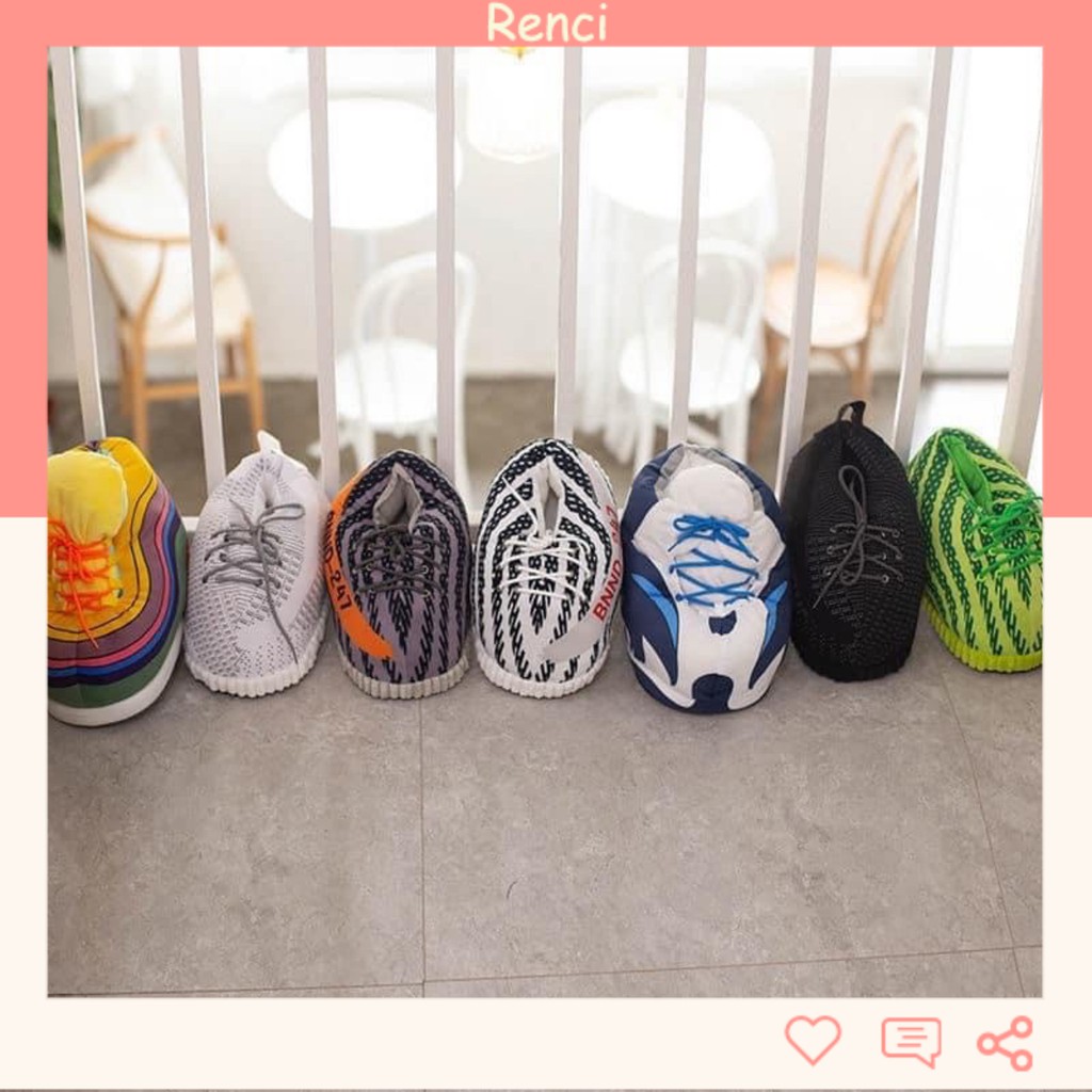 Dép Bông Kiểu Dáng Thể Thao Đi Trong Nhà