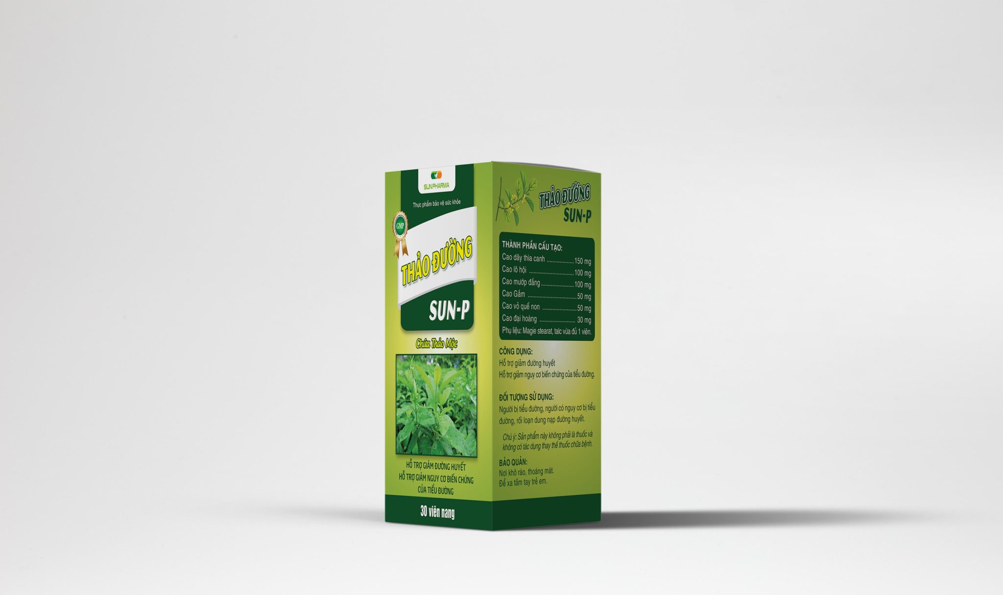 Thực phẩm bố sung THẢO ĐƯỜNG SUN -P hỗ trợ tiểu đường