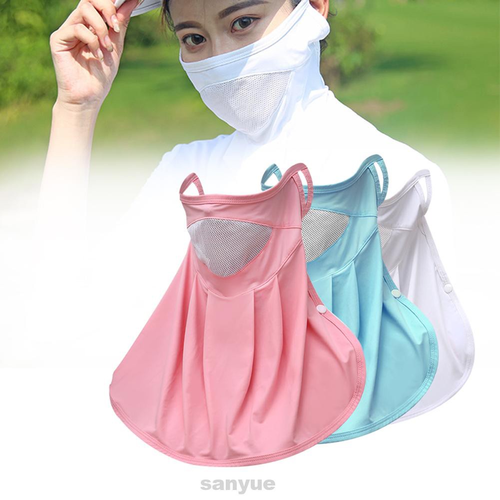 Khẩu trang chống nắng dành cho các golfer nữ - khăn golf chống nắng