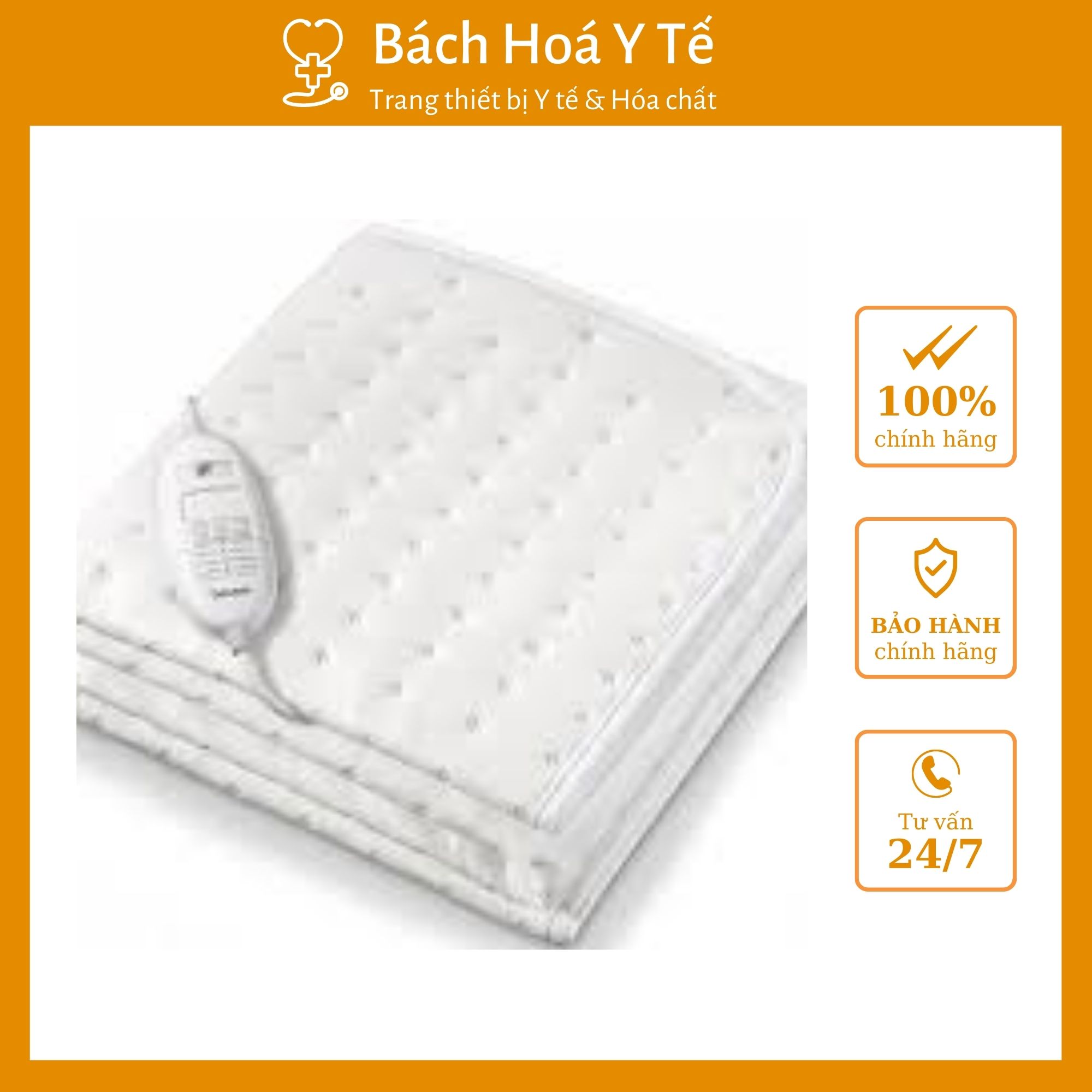 Đệm điện đơn Beurer TS19. Chăn điện nóng, chất lượng của Đức.