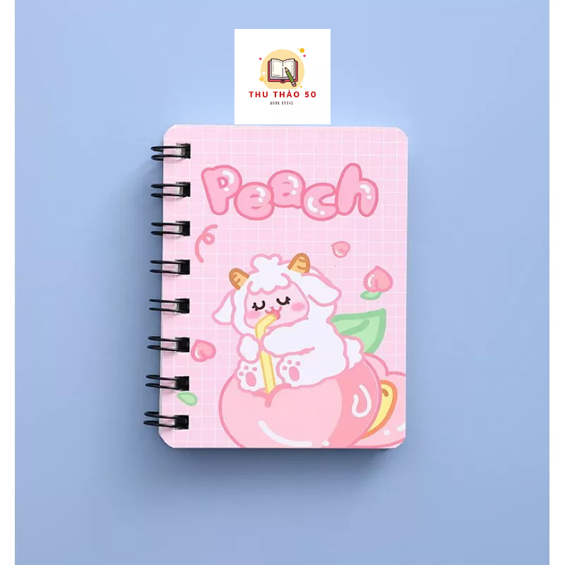 Sổ lò xo a7 cute dễ thương : 1 cuốn.