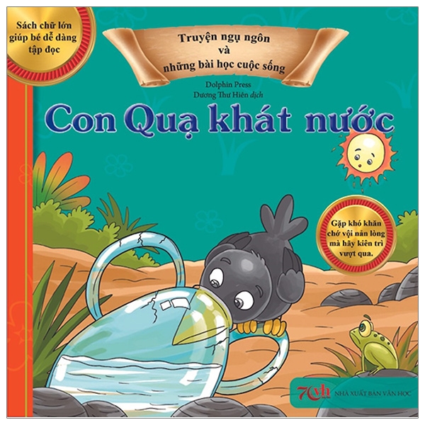 Fahasa - truyện ngụ ngôn và những bài học cuộc sống - con quạ khát nước
