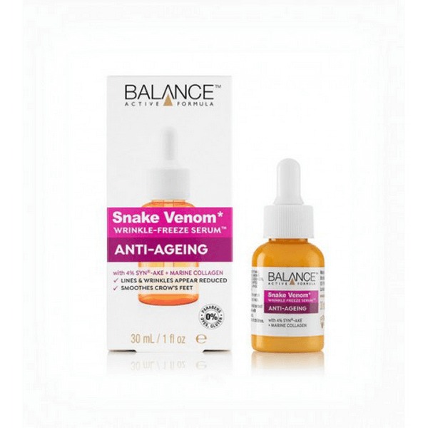Tinh Chất Ngừa Lão Hóa Chiết Xuất Nọc Rắn Balance Active Formula Snake Venom Wrinkle-Freeze Serum 30ml