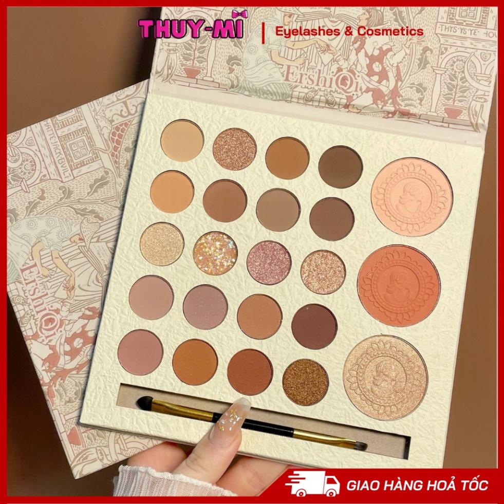 Bảng phấn mắt 23 ô ErshiQi nội địa trung