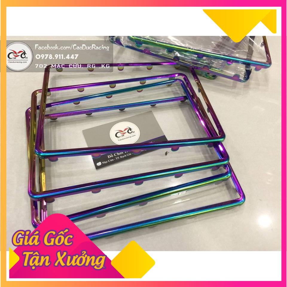 Viền biển số tittan 7 màu cd68
