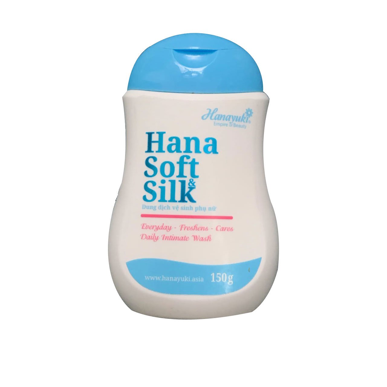 Dung dịch vệ sinh phụ nữ Hana Soft Silk làm hồng và se khít vùng kín 150ml