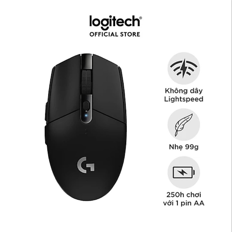 Chuột ko dây có bluetooth logitech g305 - hàng nhập khẩu - lindu shop