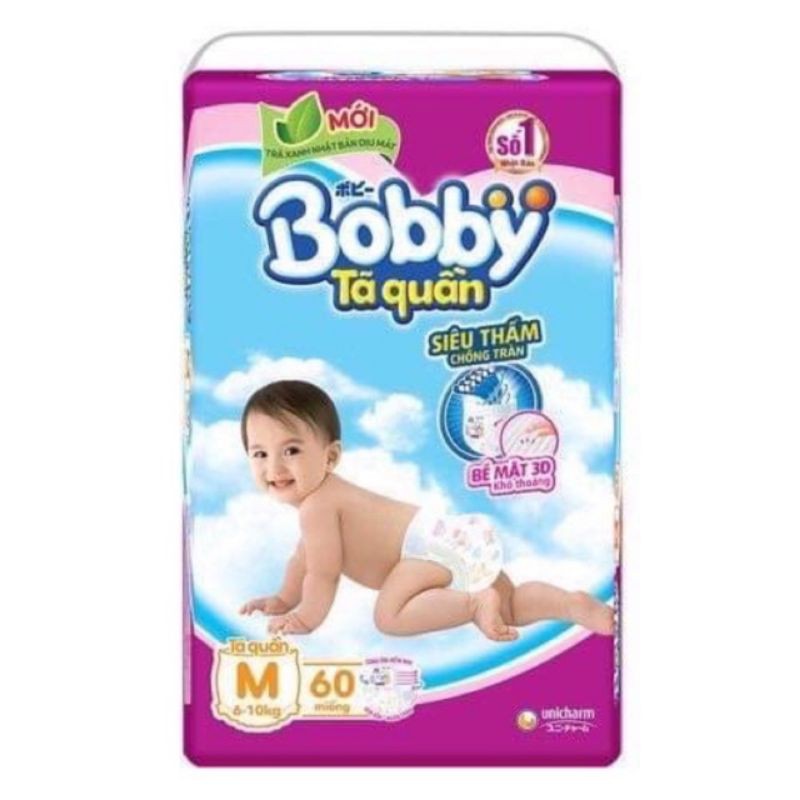 # xả kho# tã quần bobby m60/ l54/ xl62