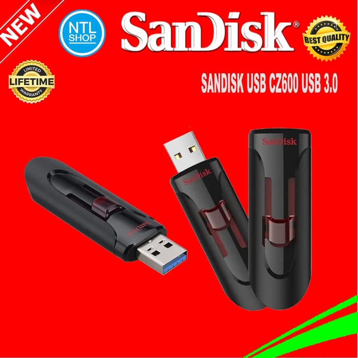 USB 3.0 SanDisk Cruzer Glide CZ600 32GB SDCZ600-032G-G35