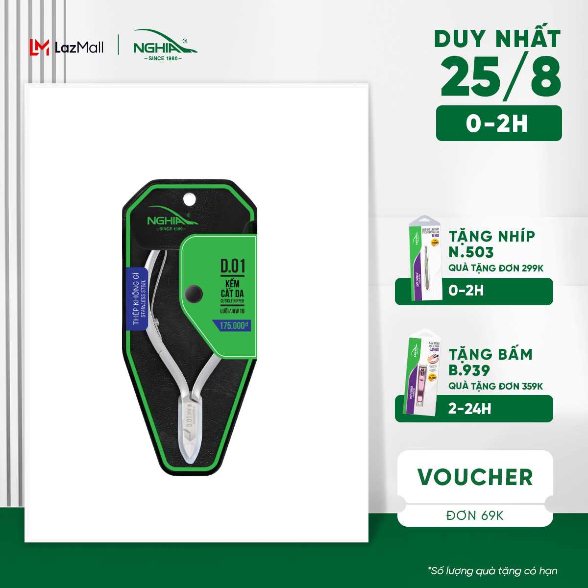 Kềm cắt da thép không gỉ kềm nghĩa d.01