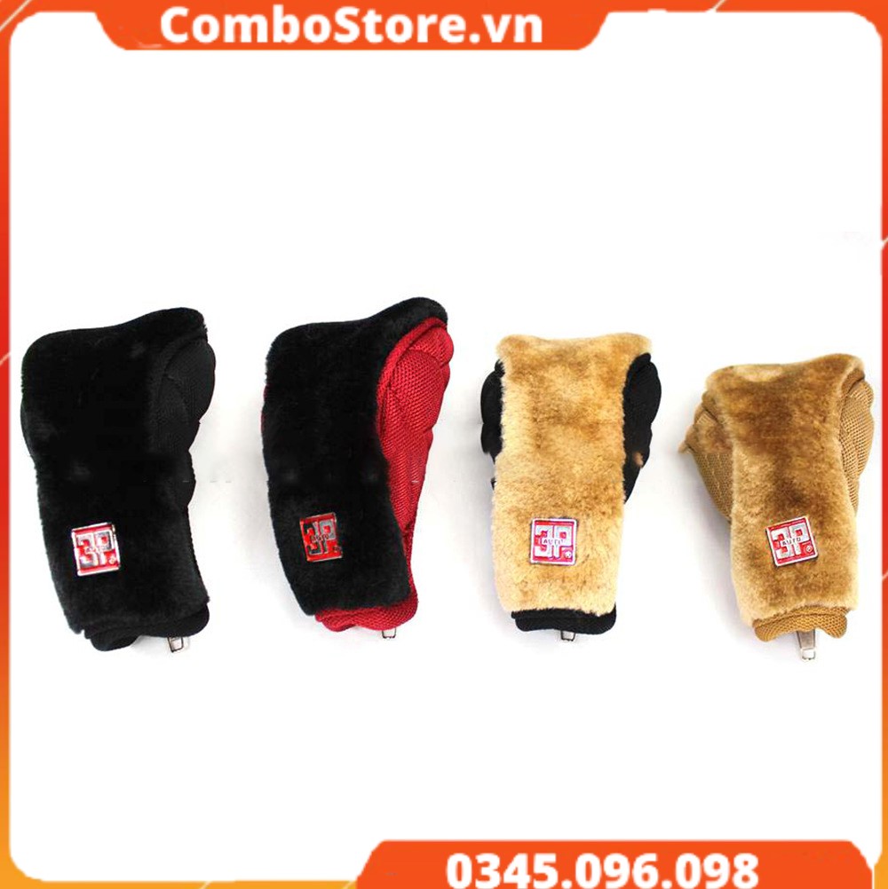 Bọc cần số ô tô - bọc cần số xe hơi vải nhung cao cấp chính hãng 3P