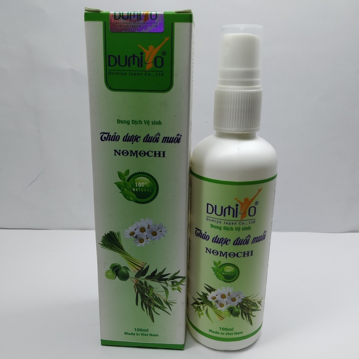 Thảo dược đuổi muỗi Nomochi - Chai 100ml