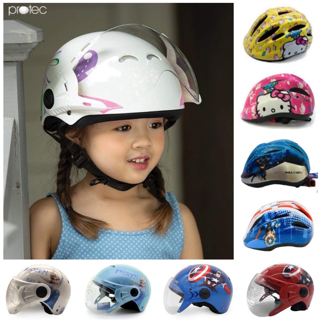 Bán sỉ -mũ bảo hiểm trẻ em protec - mũ bảo hiểm học sinh chính hãng, an toàn, thời trang.