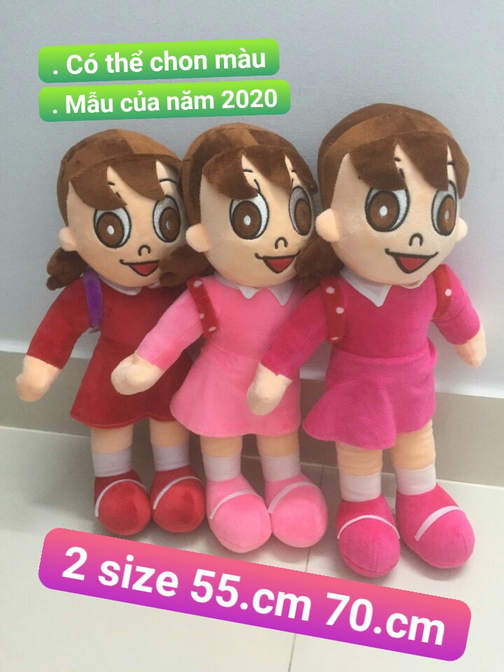 XUKA, NOBITA, DOREMON, THU NHOI BONG, CHAIEN, GOI OM 55.cm