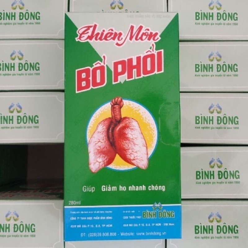 [Hoả Tốc Q1] Thiên Môn Bổ Phổi Bình Đông 280ml