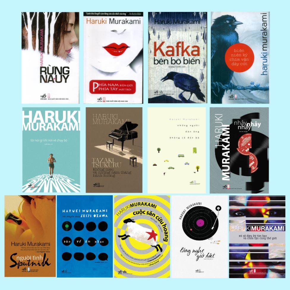 Sách - Series tác giả Haruki Murakami (Tùy chọn) - Nhã Nam