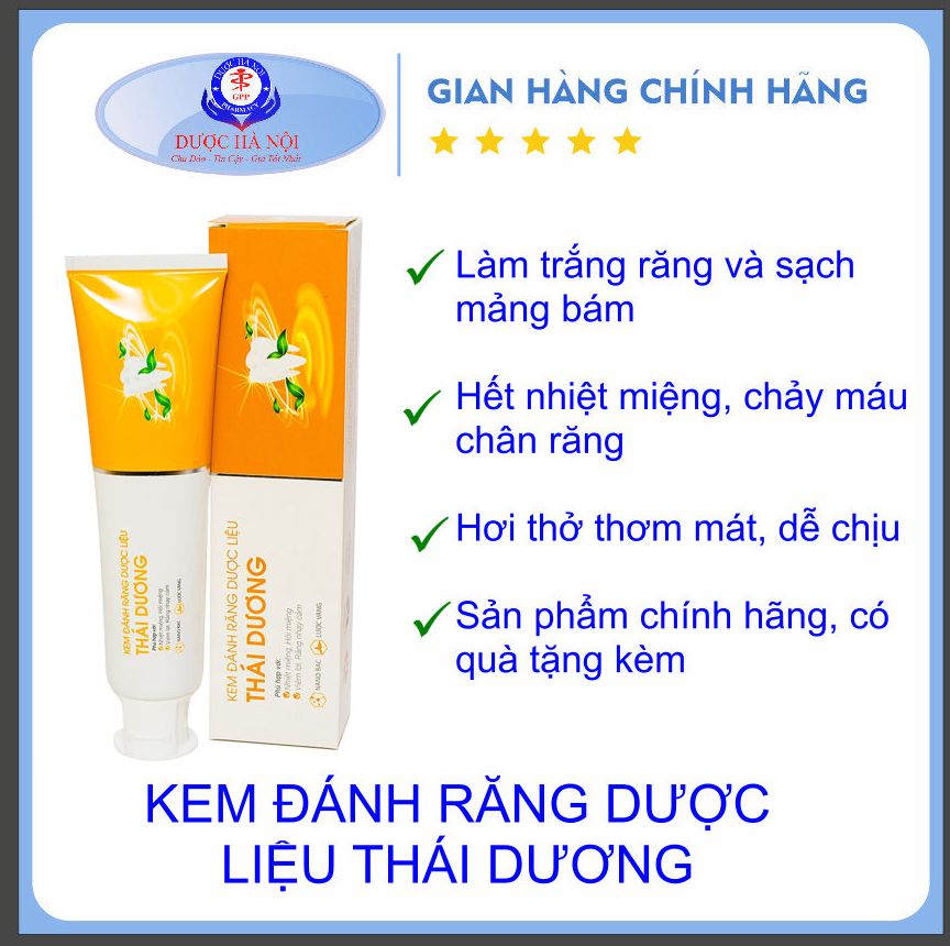 KEM ĐÁNH RĂNG .D.Ư.Ợ.C. LIỆU THÁI DƯƠNG - TUÝP 100Gr