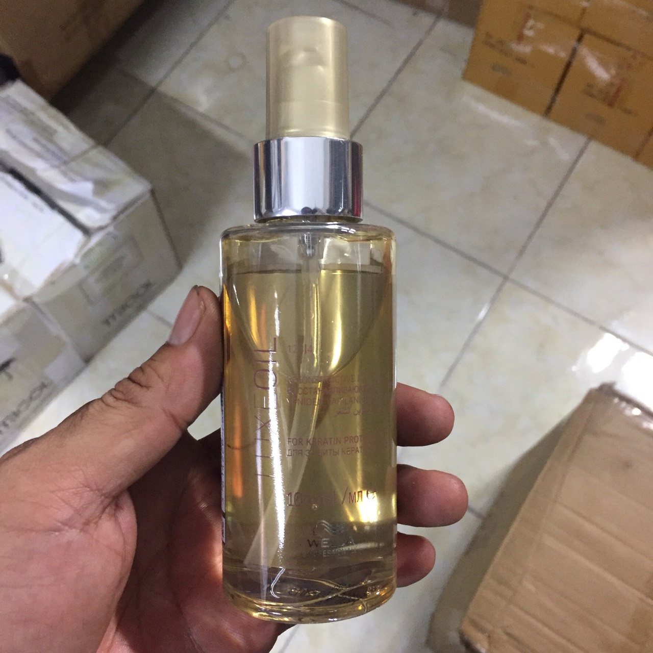 TINH DẦU SP WELLA LUXE OIL CAO CẤP DƯỠNG TÓC KHÔ HƯ TỔN NẶNG 100ML