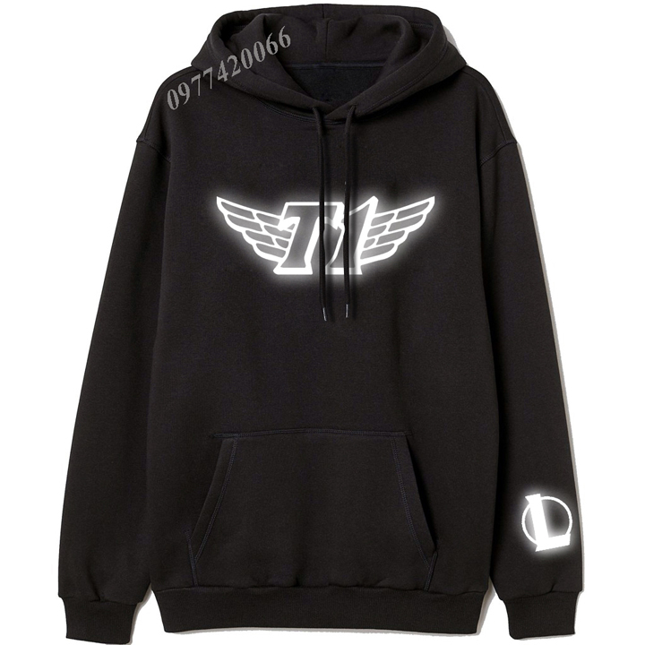áo liên minh, áo hoodie liên minh phản quang, áo hoodie T1