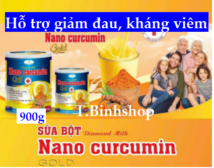 Sữa nghệ Nano Curcumin Gold .