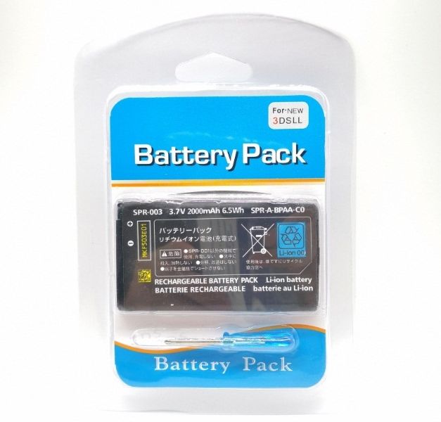 PIN MÁY GAME NINTENDO 3DSLL, 3DSXL (SPR-003) CHÍNH HÃNG, KÈM TUỐC NƠ VÍT NGUYÊN HỘP