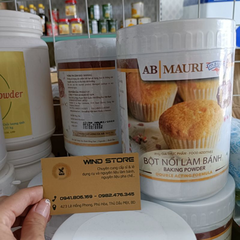 Bột nổi/ bột nở baking powder ab mauripan