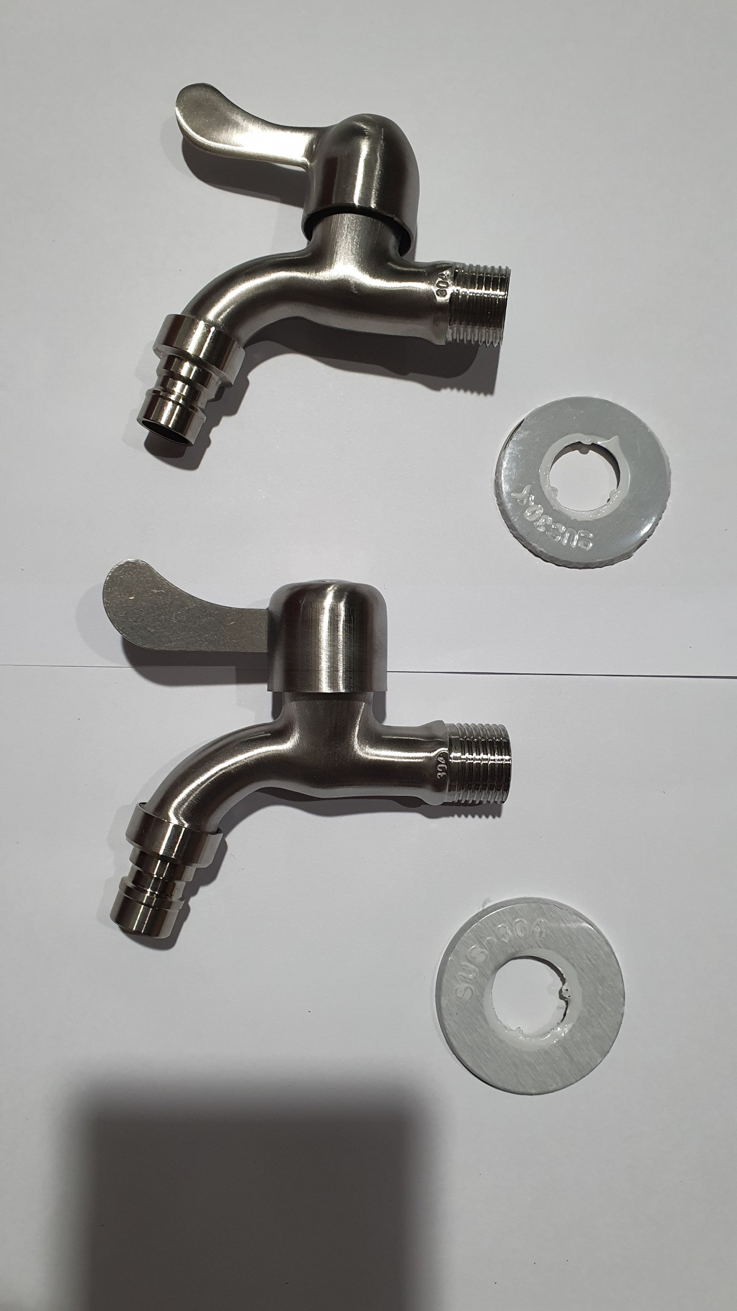 Vòi hồ inox 304 tay đúc/tay ghép, vòi rửa, vòi hồ máy giặt