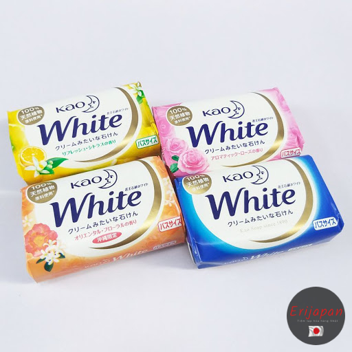 Xà bông tắm KAO 130gr các mùi hương - xà phòng Nhật Bản