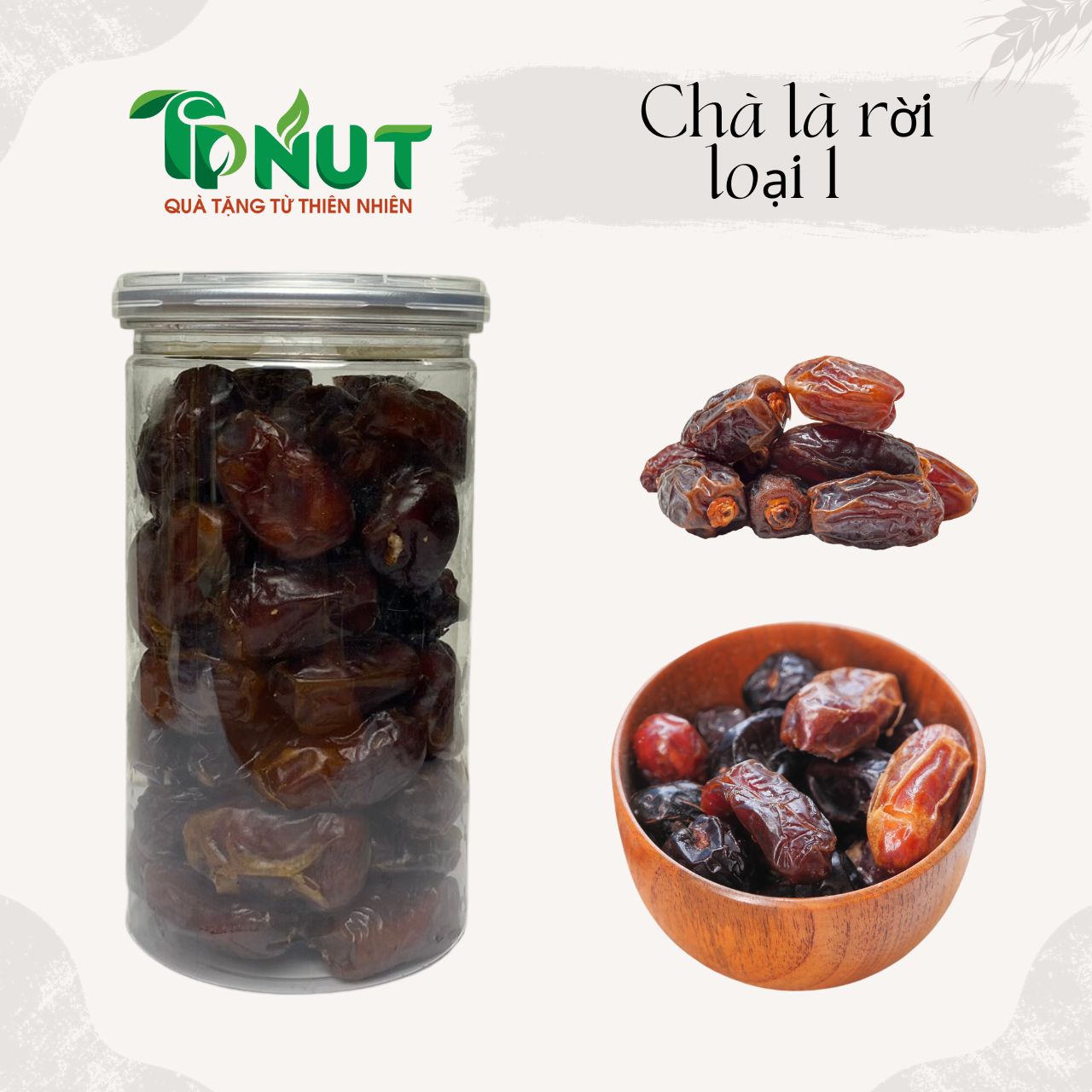 500g Chà là rời Iran nhiều mật loại 1