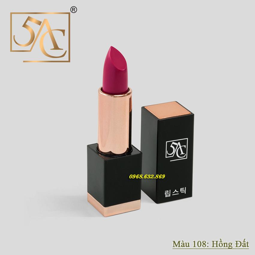 [HCM]Son lì Hàn Quốc 5AC màu Hồng Đất - Mã 108