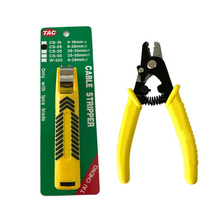 Dao rọc cáp và Kìm tuốt 3 lỗ