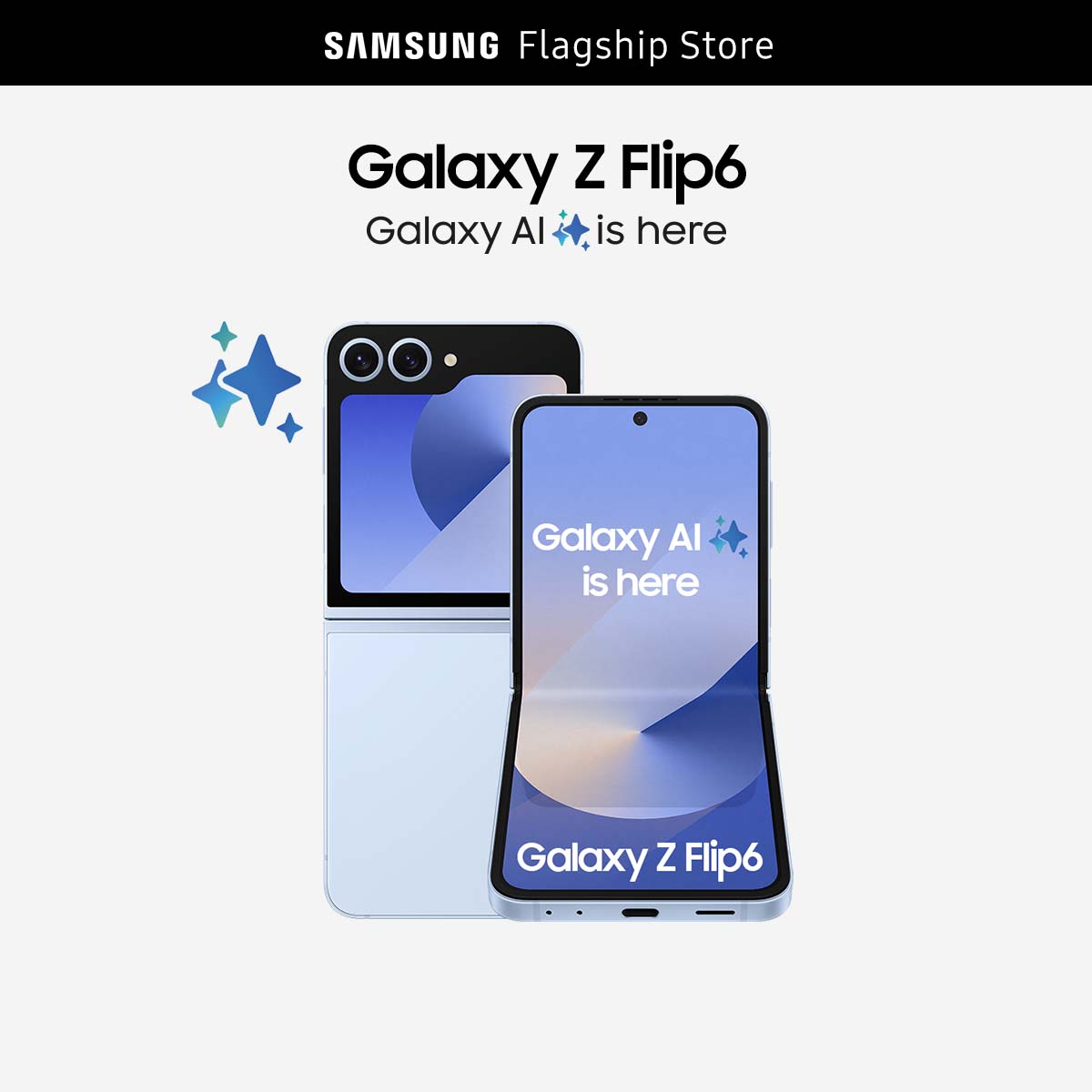 Điện thoại Samsung Galaxy Z Flip6, điện thoại AI, pin lớn 4000mAh, Flexcam 50MP - 2