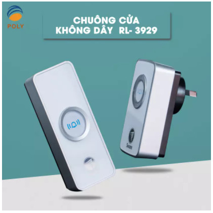 Chuông cửa không dây thông minh swann - thu phát sóng rf 433mhz - rl3929