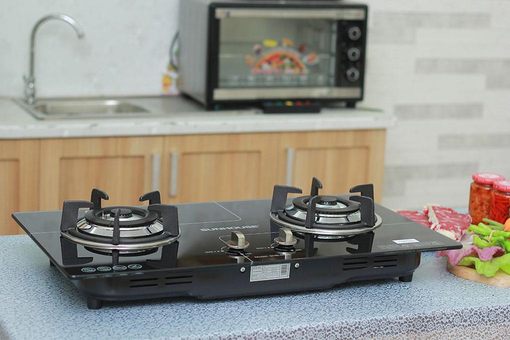 Bếp gas âm sunhouse shb-5538