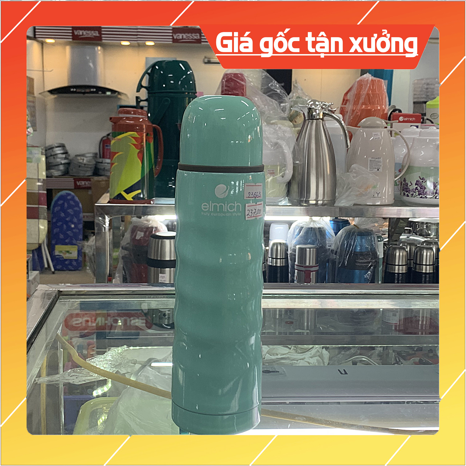 Bình Giữ Nhiệt ELMICH [ Bảo Hành 01 Năm - 750ml ] - 23663 - Inox Không Gỉ