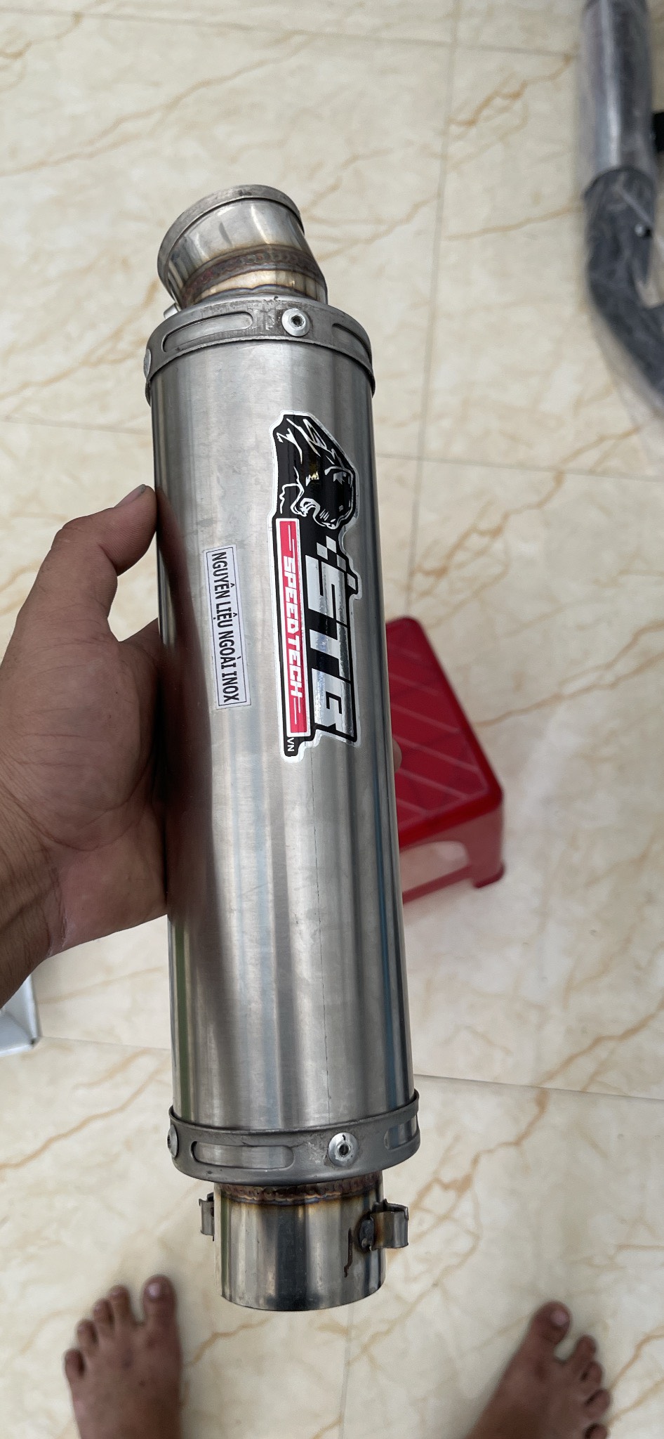 Lo pô stg full inox 304 nhiều lựa chọn