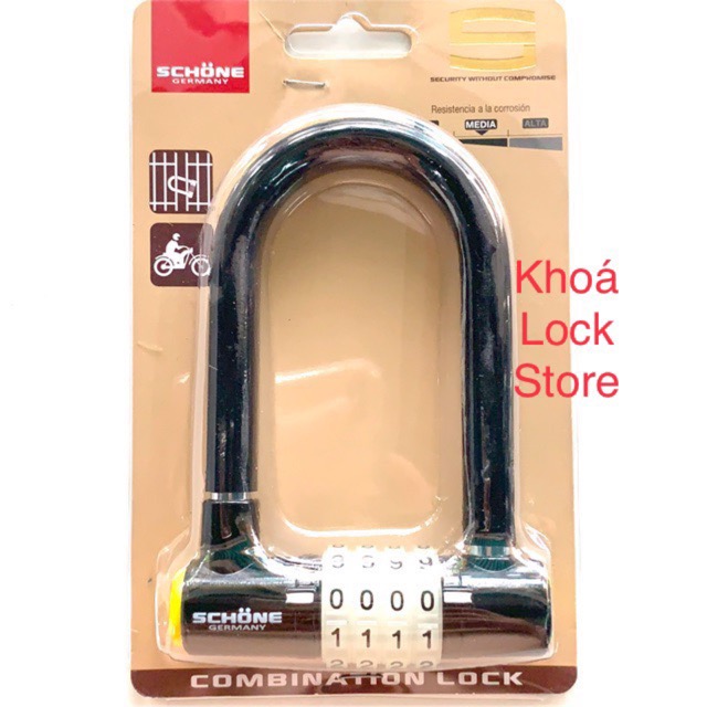 Schone Sc802 Digital Lock Has a Lock Arm Length of 125mm