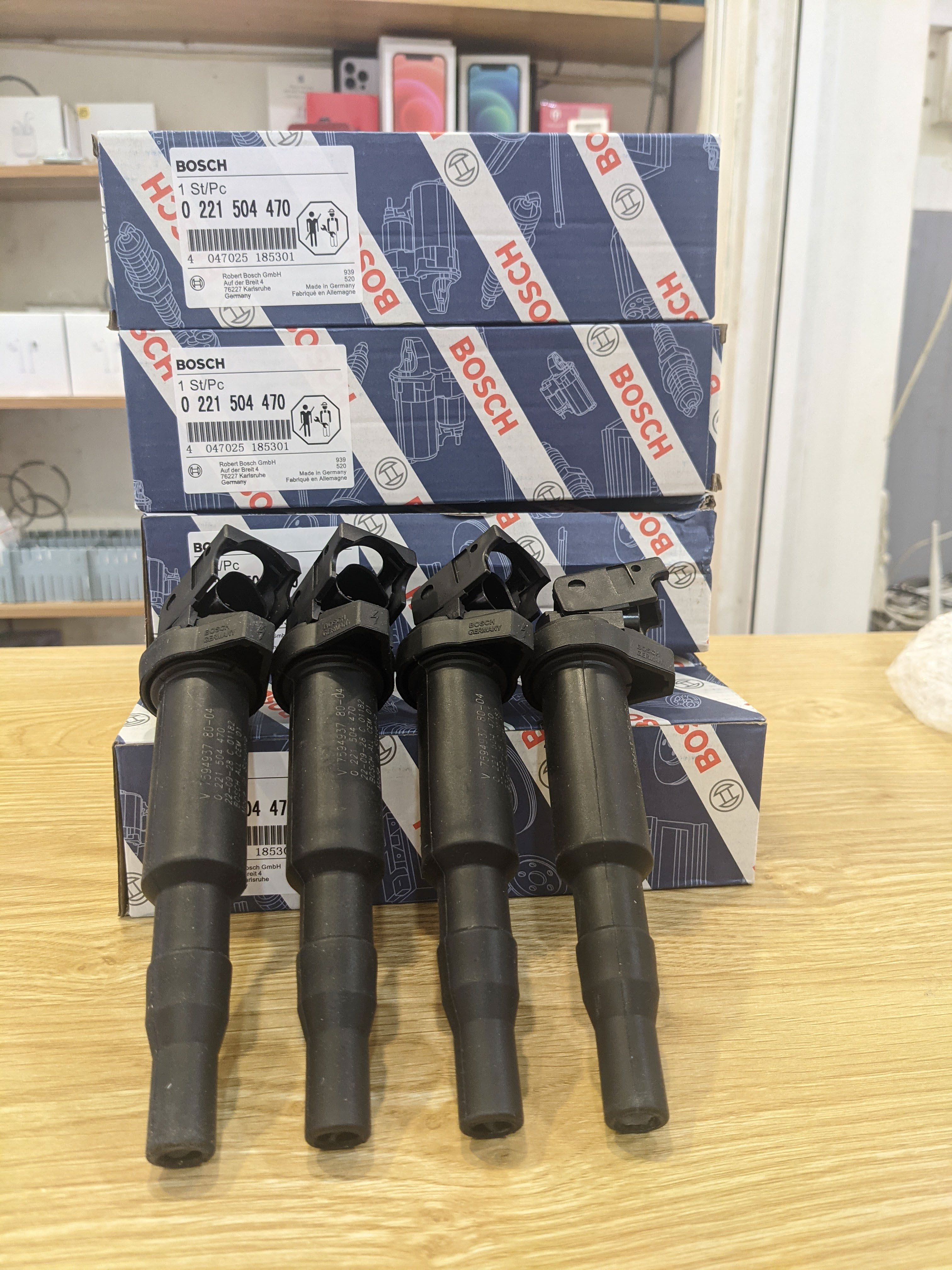 Mobin bobin Bosch cho BMW E46 bảo hành 1 năm E90 F10 F30 E70 E71 318i 320i 325i X5 X6 520i 523i 525i 528i 530i 12138616153