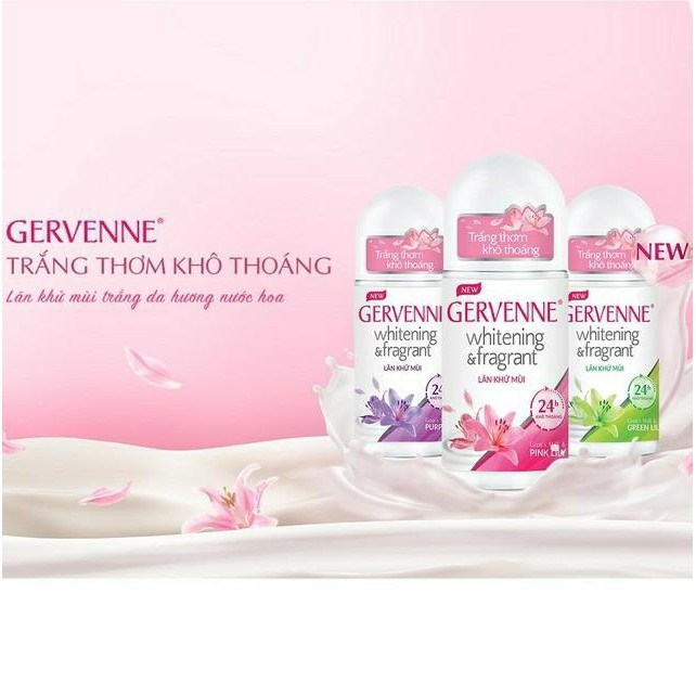 Lăn khử mùi hương nước hoa Gervenne 50ml
